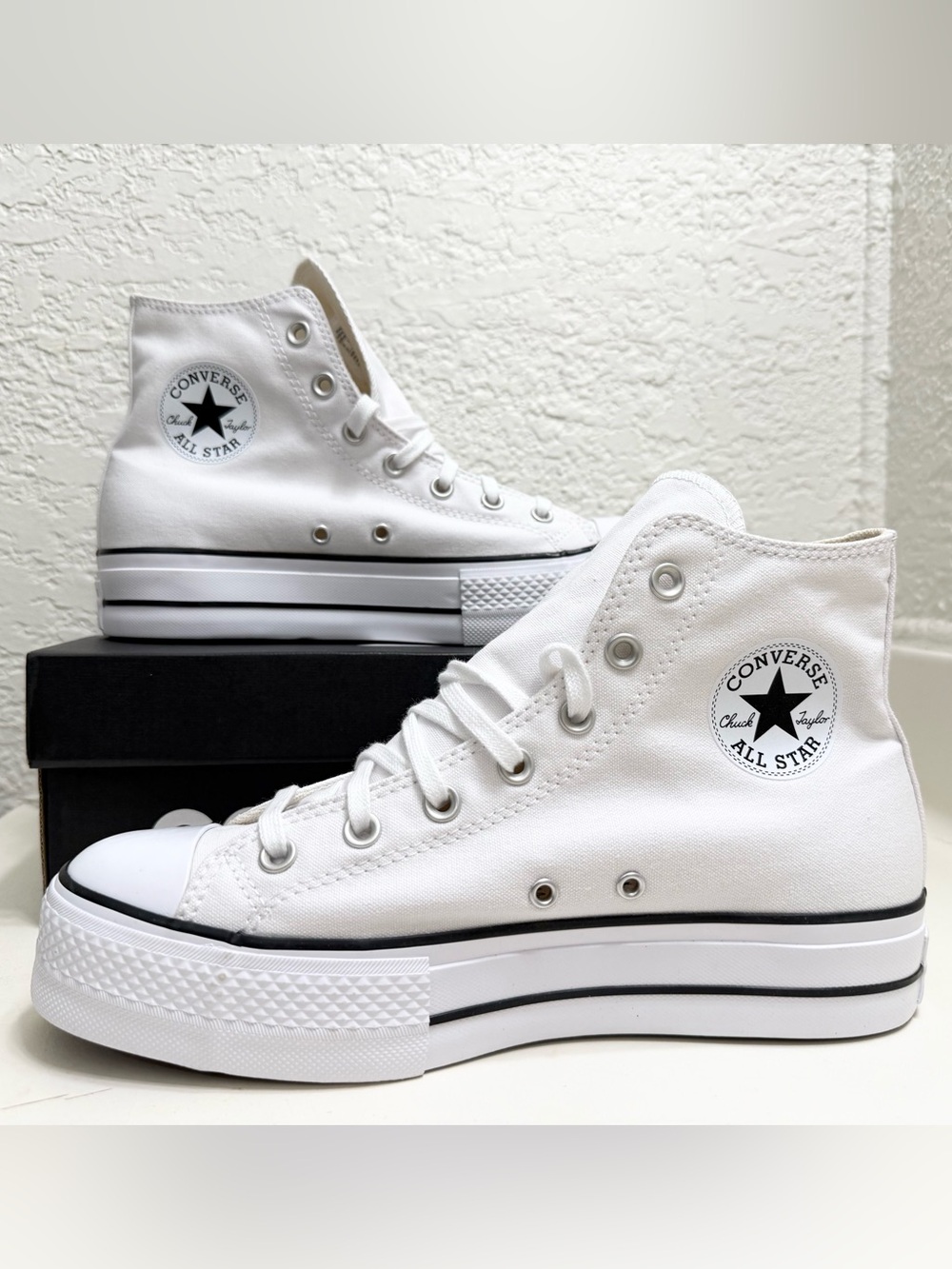 Converse Chuck Taylor All Star Platform High-Top Sneakers - White